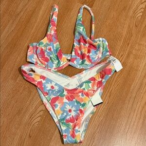 Hollister Floral Bikini - NWT